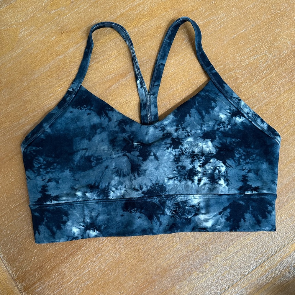 tie dye sports bra